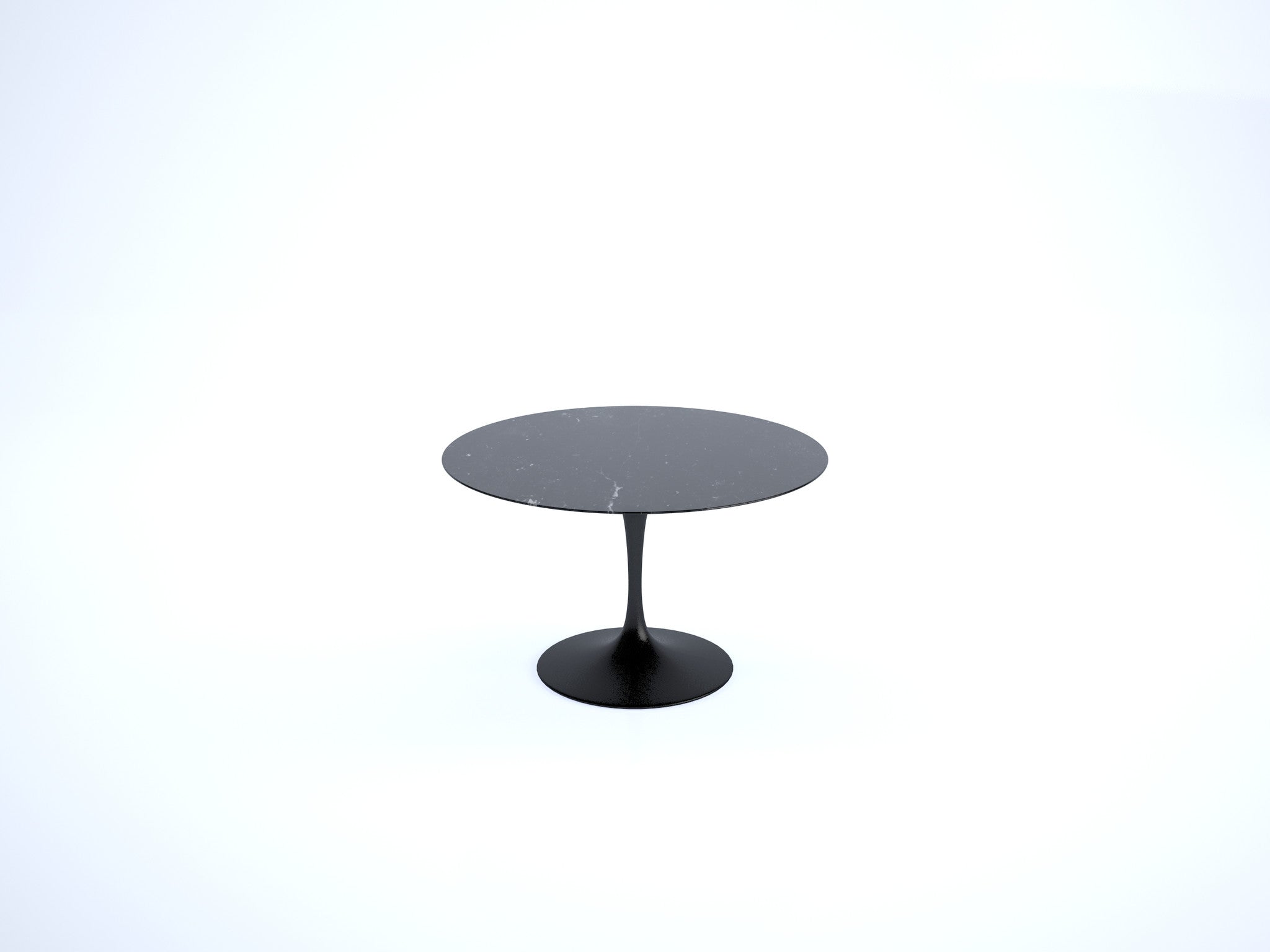 knoll-eero-saarinen-tulip-round-nero-marquina-marble-top-black-base knoll-eero-saarinen-tulip-round-nero-marquina-marble-top-black-base