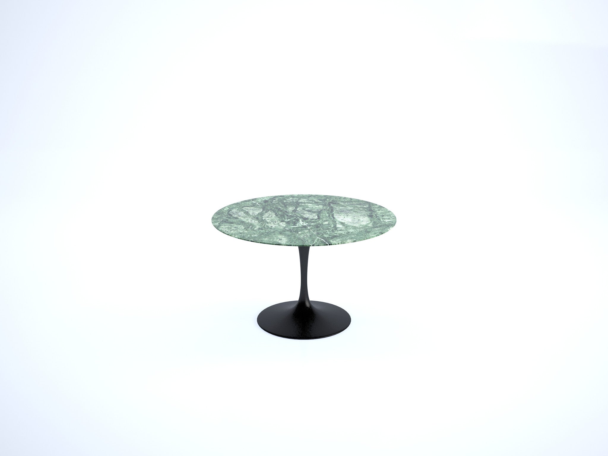 knoll-eero-saarinen-tulip-round-table-nero-verdi-alpi-green-marble-top-black-base knoll-eero-saarinen-tulip-round-table-nero-verdi-alpi-green-marble-top-black-base