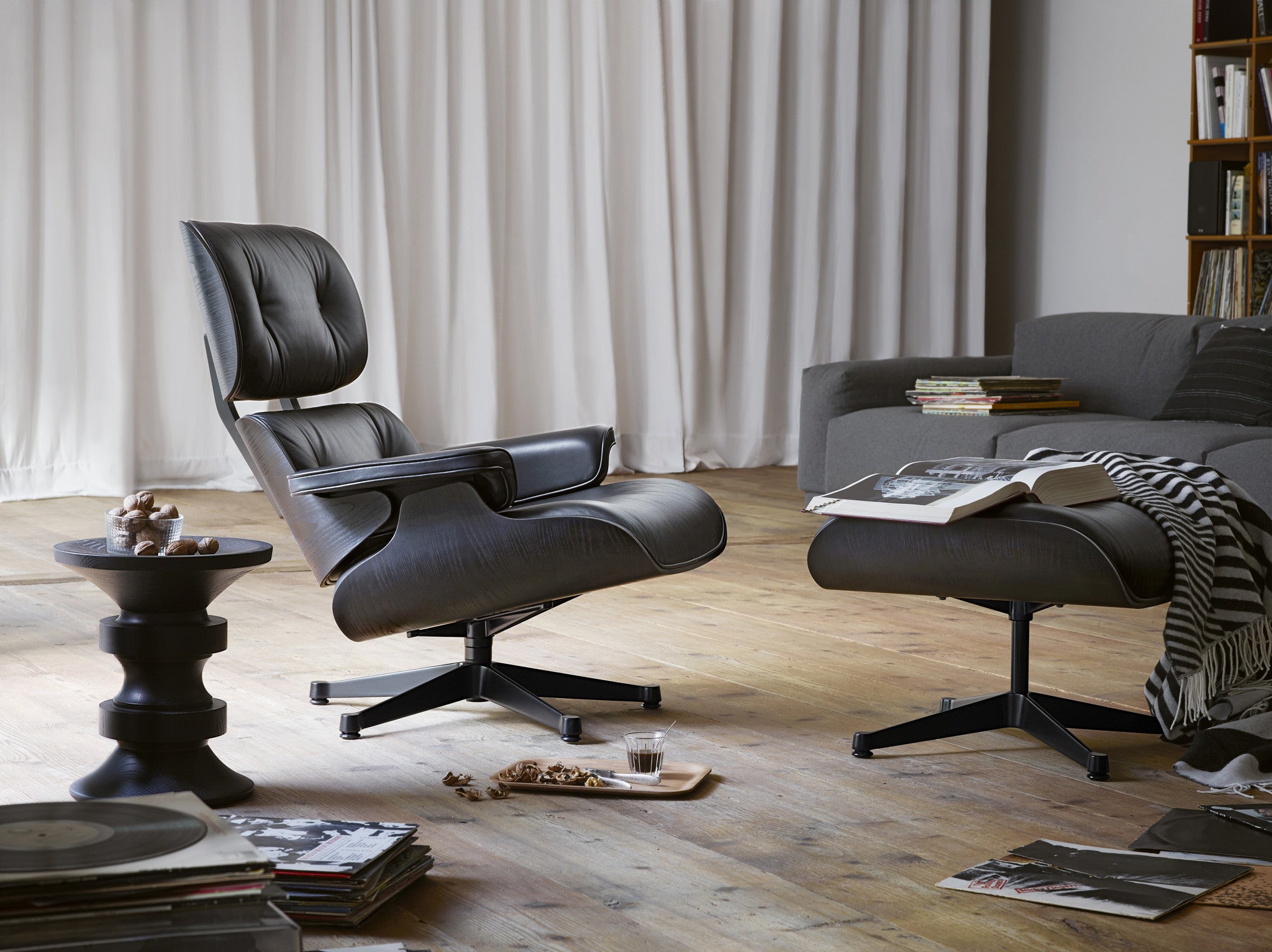 Eames Lounge Chair Black Version