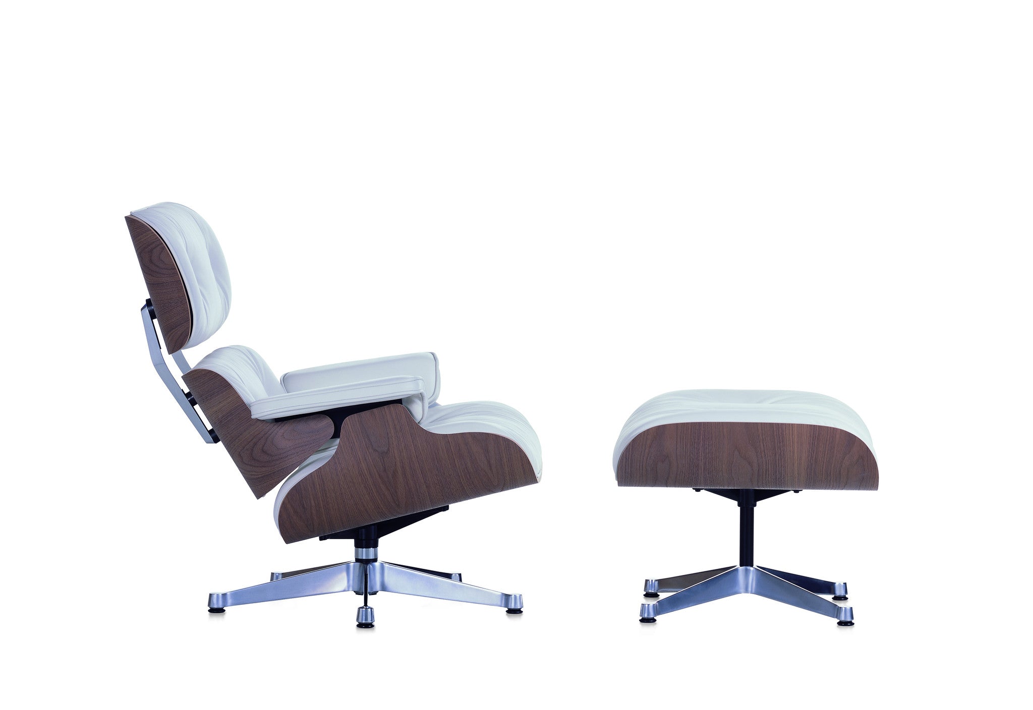 Eames Lounge Chair White Version