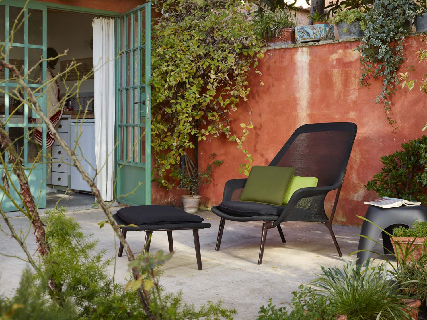 Slow Chair & Ottoman