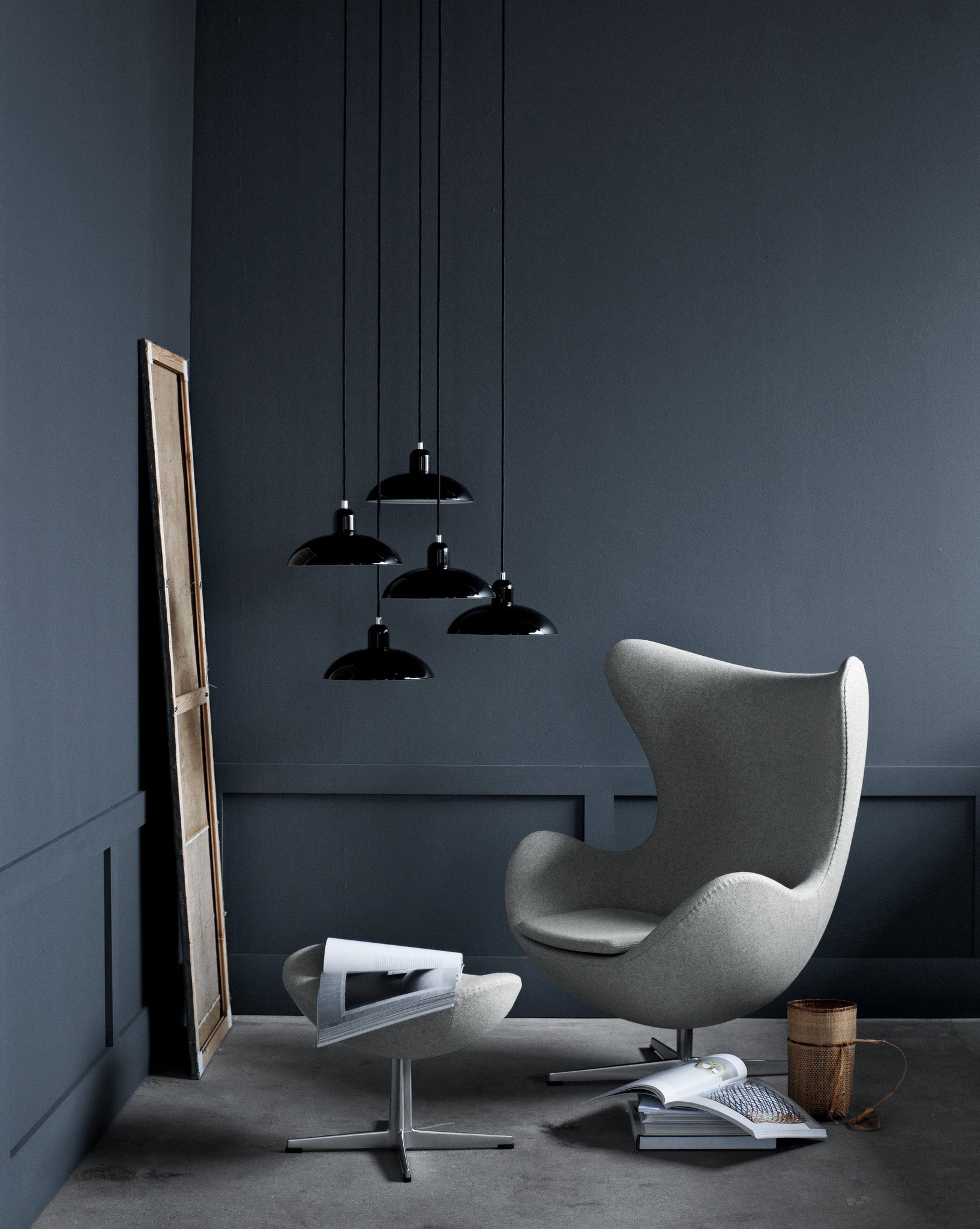 Egg Chair and Foot Stool Egg Chair and Foot Stool