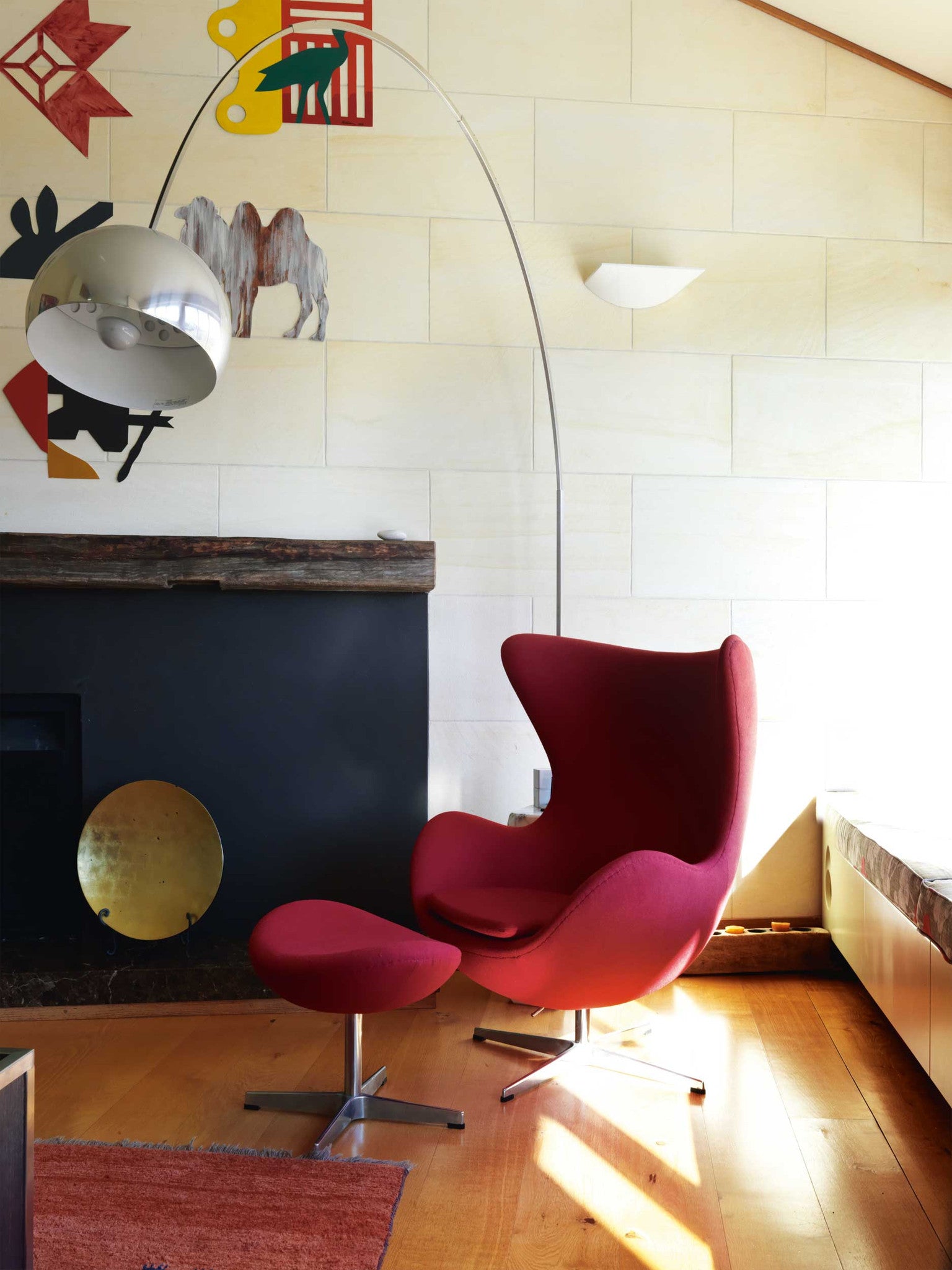 Egg Chair and Foot Stool Egg Chair and Foot Stool
