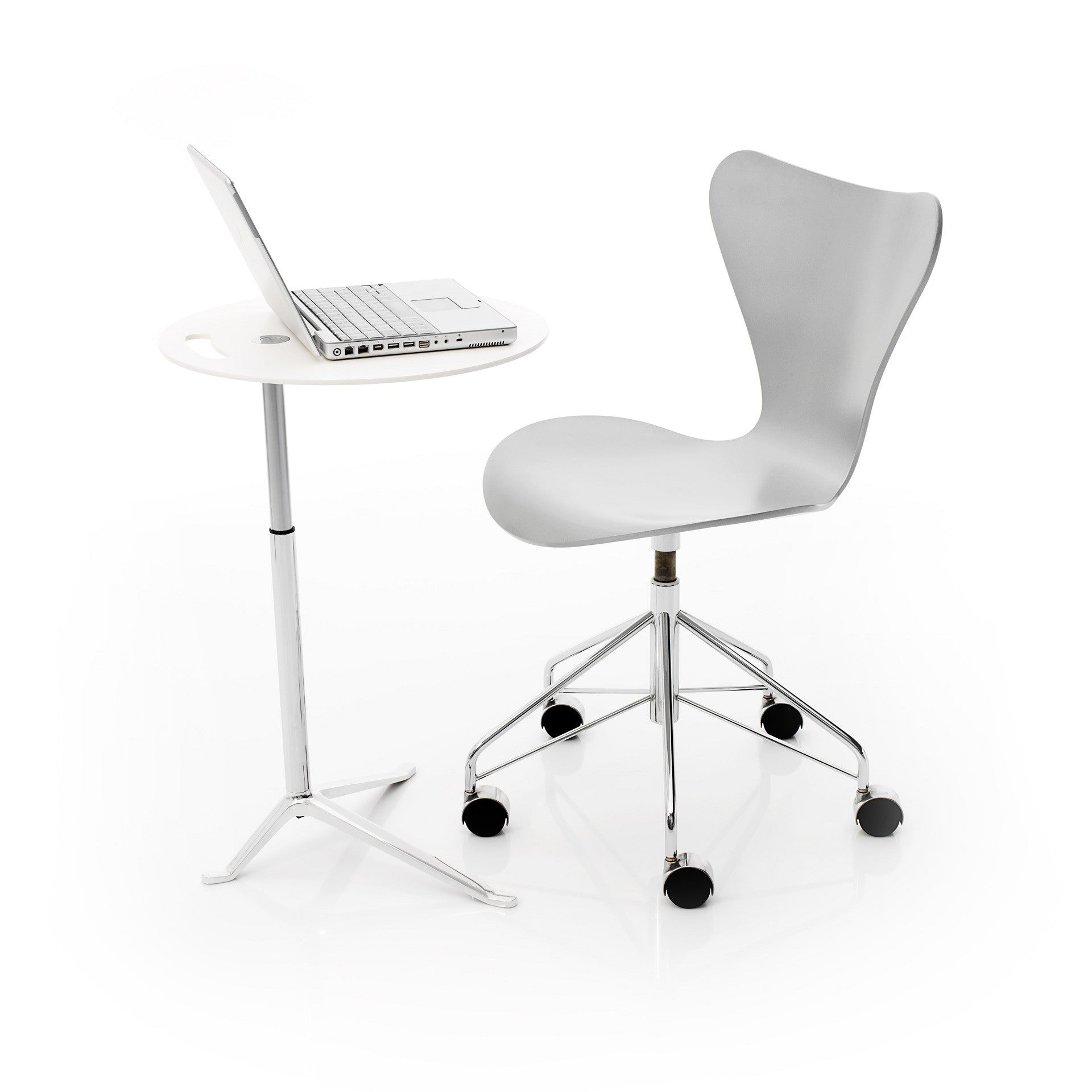 fritz_hansen_arne_jacobsen_series_7_swivel_chair_lacquered_light_grey fritz_hansen_arne_jacobsen_series_7_swivel_chair_lacquered_light_grey