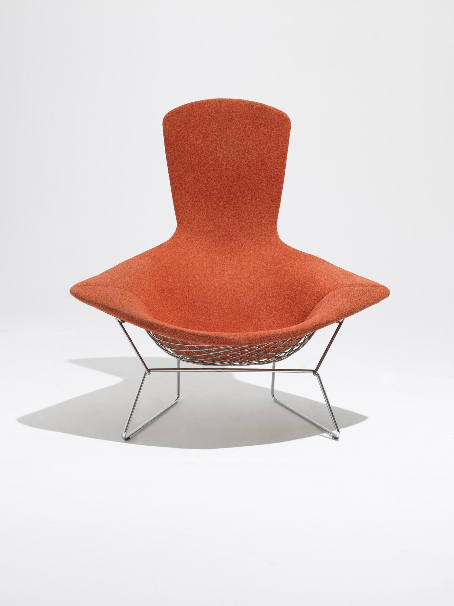 Bertoia Bird chair, red Tonus upholstery