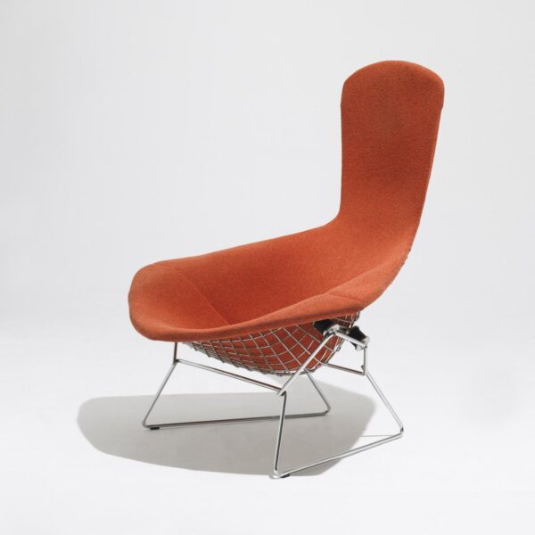 Bertoia Bird chair, red Tonus upholstery