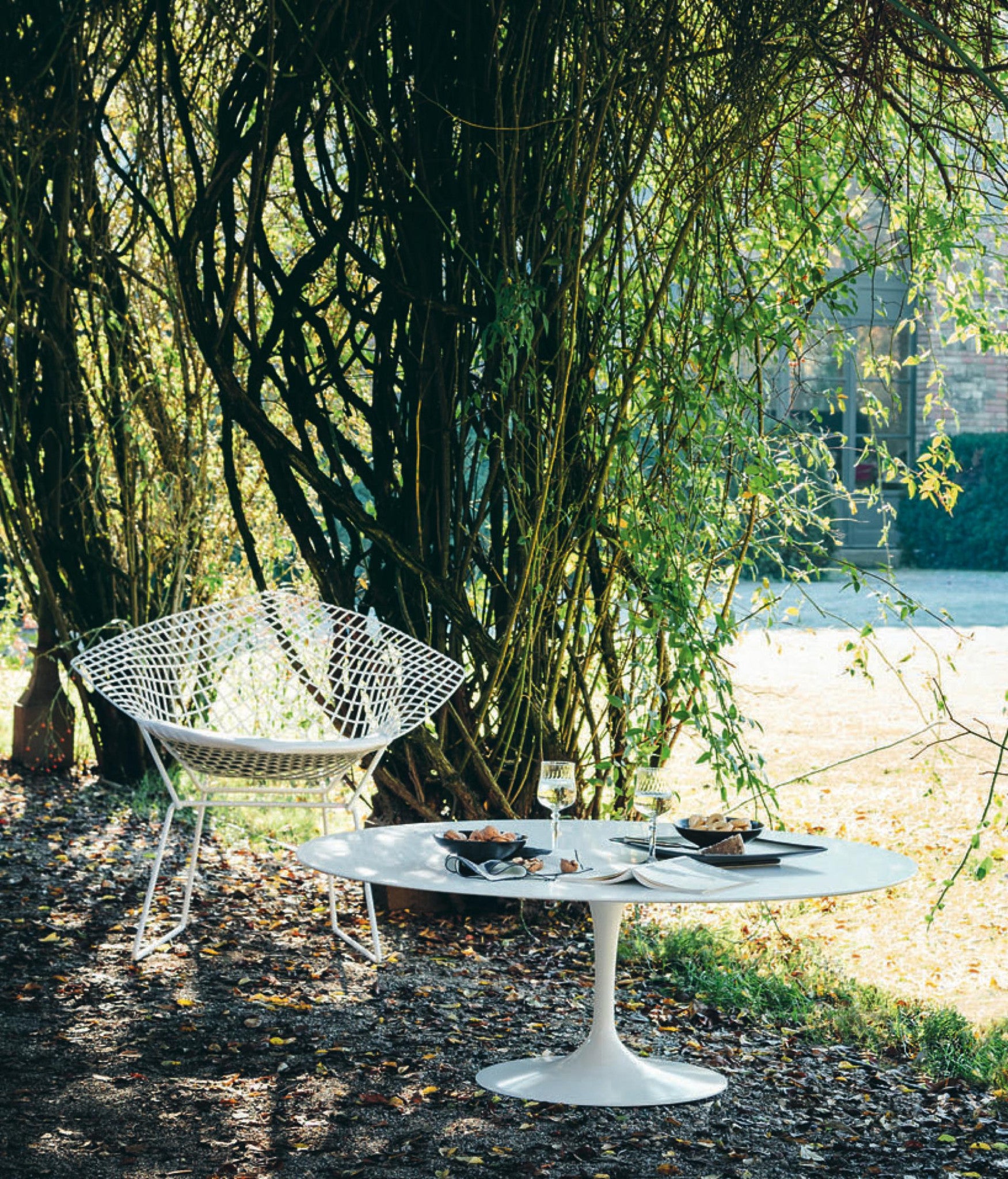 Bertoia Diamond Armchair Outdoor