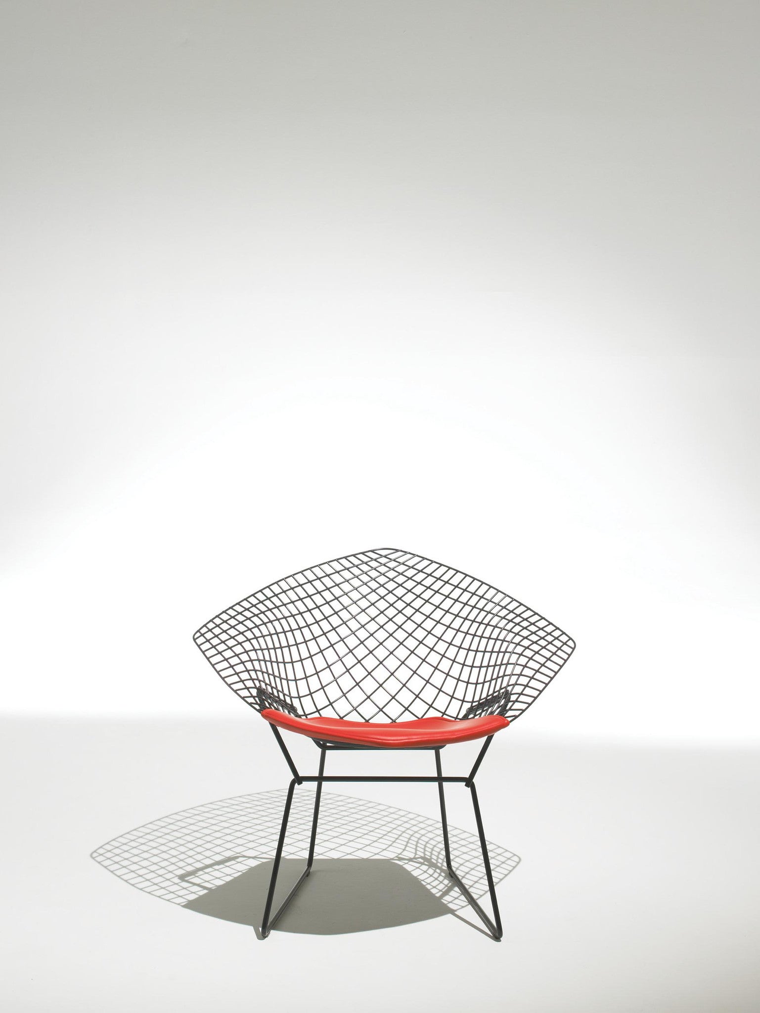 Bertoia Diamond Armchair orange