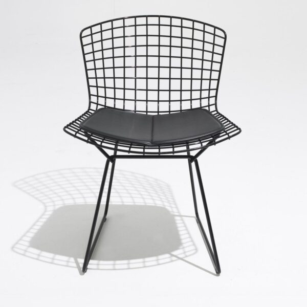 Bertoia Side Chair Outdoor in black