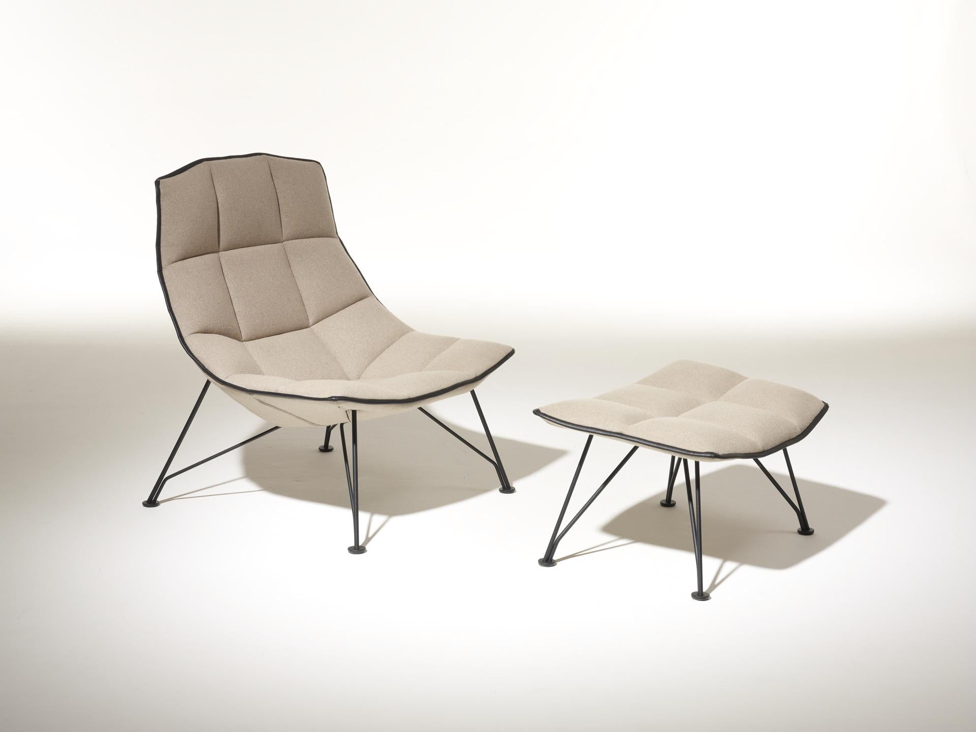 The Jehs+Laub Lounge Chair Wire Base