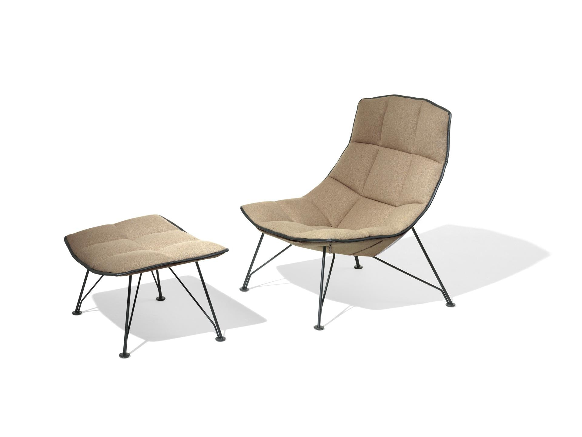 The Jehs+Laub Lounge Chair Wire Base