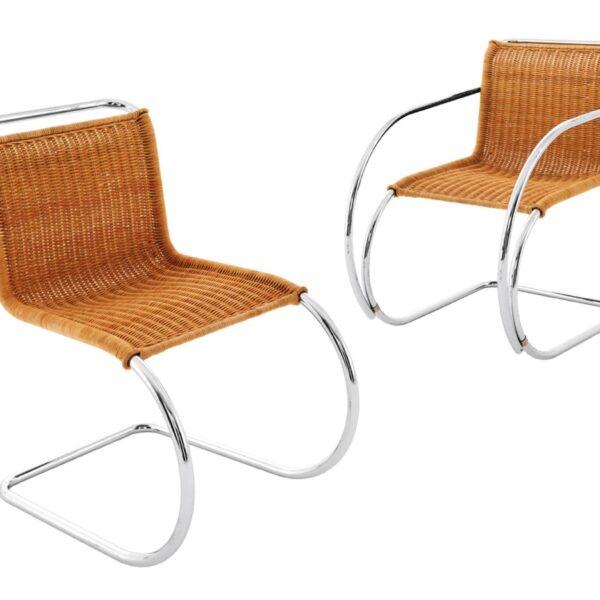 MR Side Chair, rattan