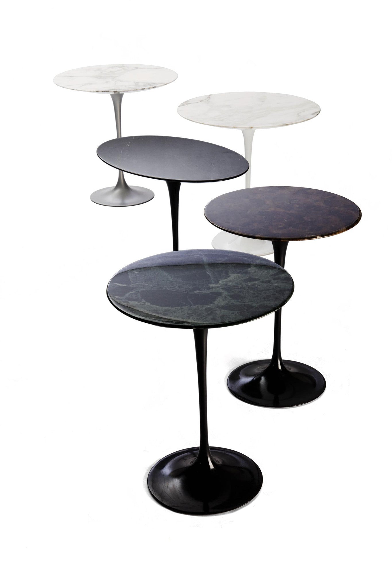 Saarinen Tulip Side Table Round Saarinen Tulip Side Table Round