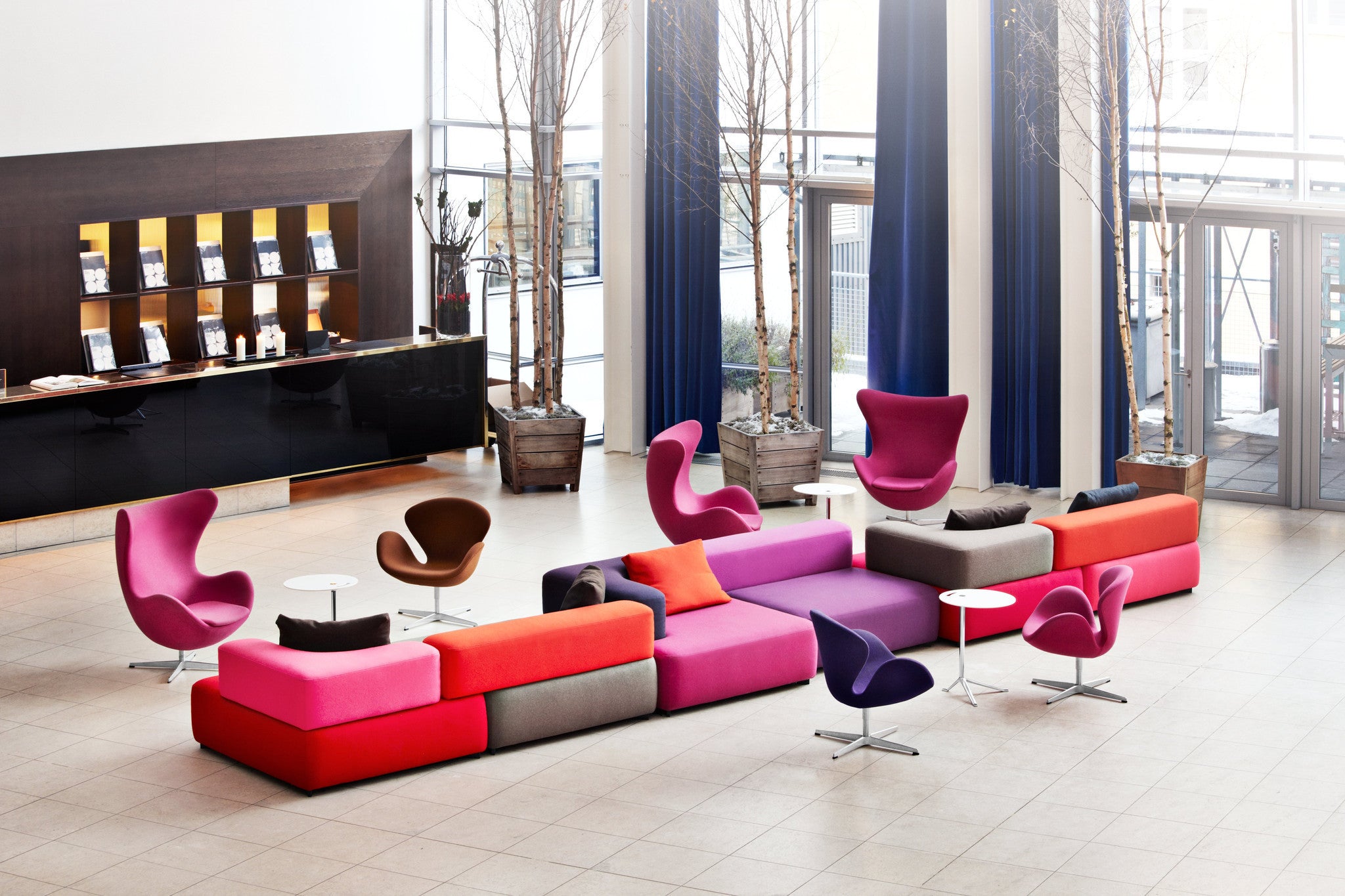 Alphabet sofa PL300, 3+ seater, Egg chair, Swan chair
