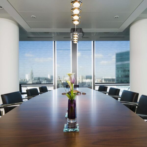 Florence Knoll Boat-Shaped Table Desk
