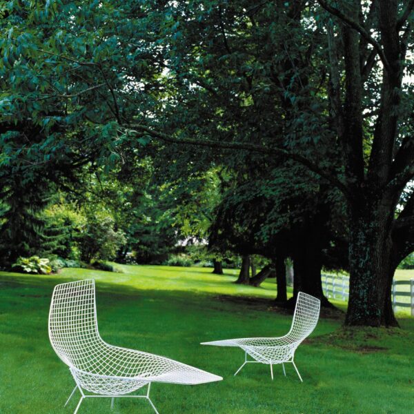 Bertoia Asymmetric Chaise Outdoor use