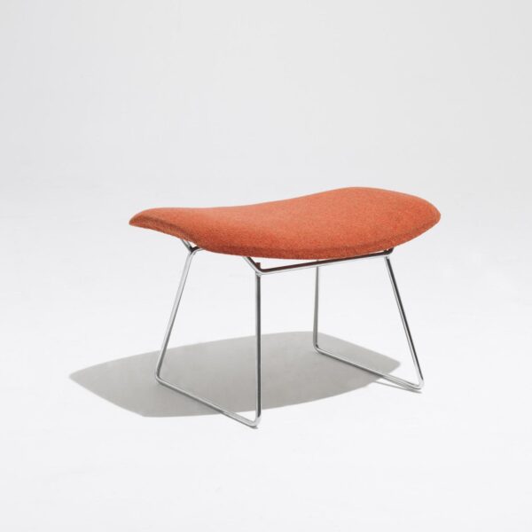 Bertoia Ottoman, tangerine