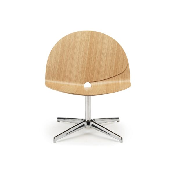 Biloba Chair, no upholstery (natural oak)