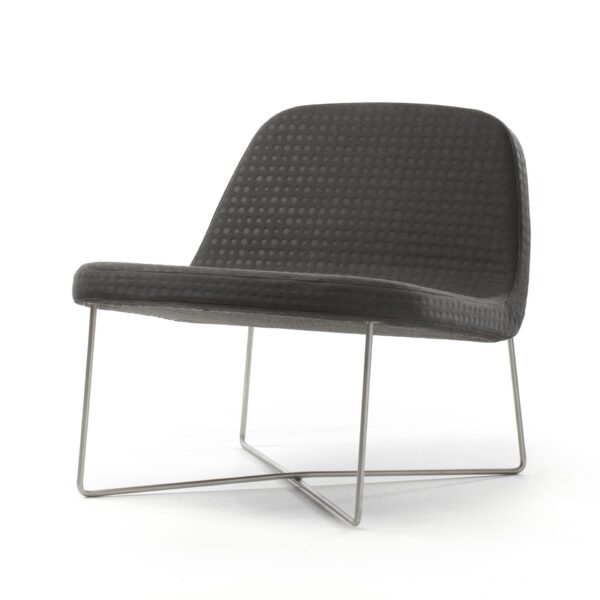 Hang On Chair grey fabric