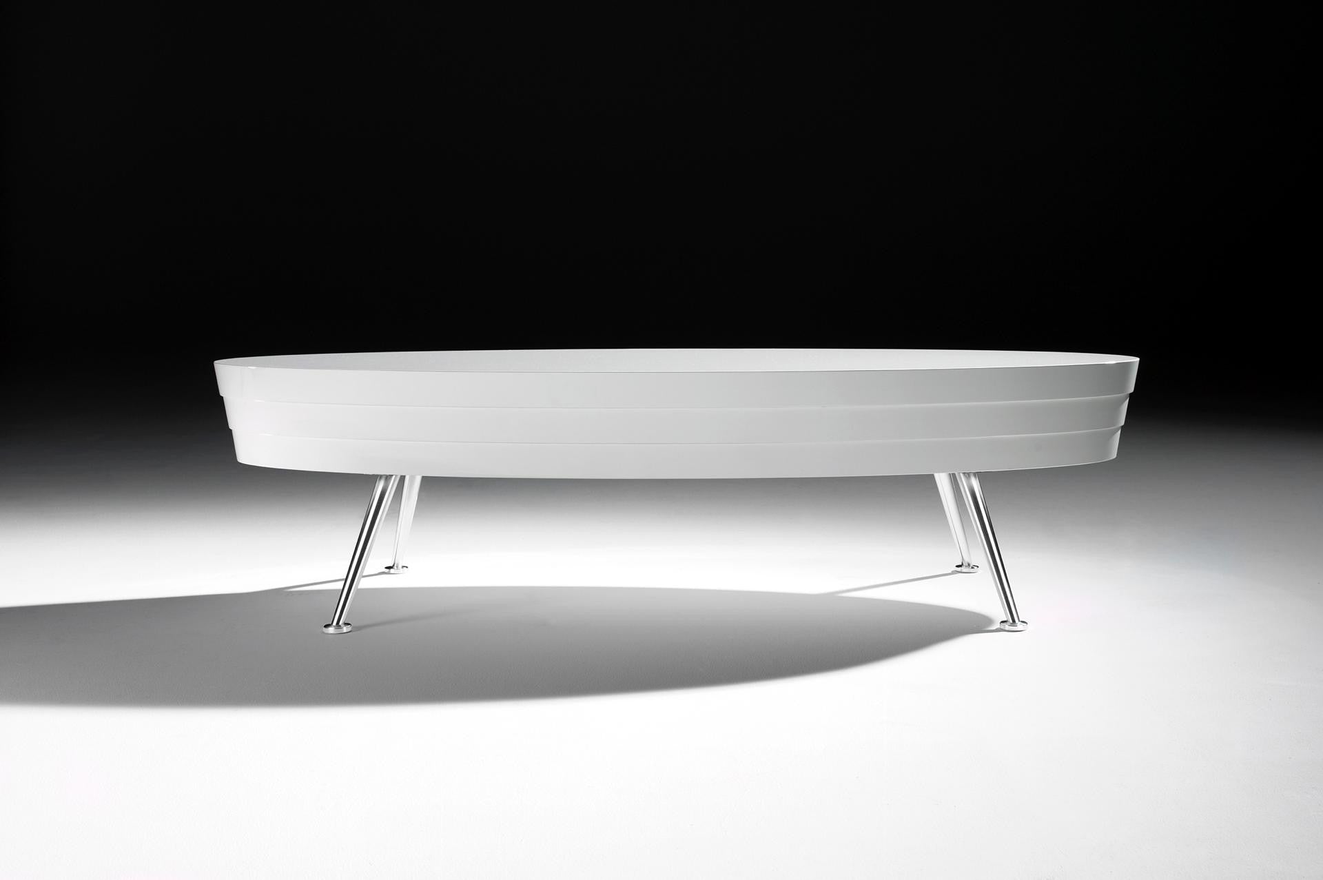 Mojo Coffee Tables oval white model