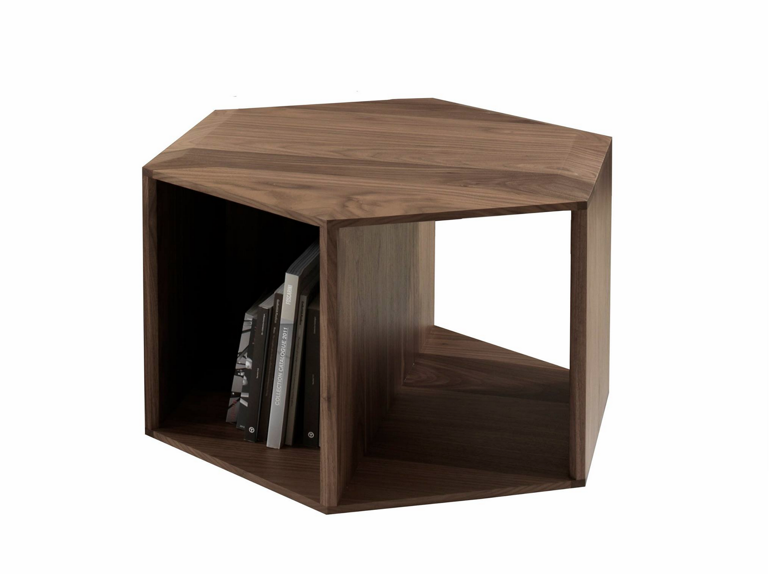 wewood-daniel-vieira-side-table-hexa-walnut wewood-daniel-vieira-side-table-hexa-walnut