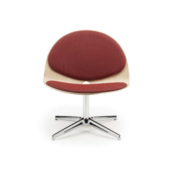 Biloba chair, with upholstery