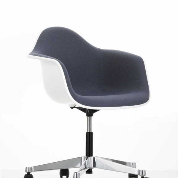 Eames Plastic Armchair (PACC), Fully Upholstered