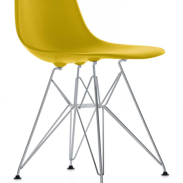 Eames DSR Chair, mustard shell