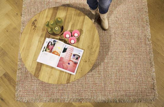 Carpet Sign Tweet Rug - light pink colours Carpet Sign Tweet Rug - light pink colours