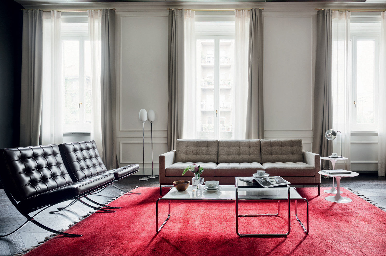Florence Knoll Relax 3-seat sofa