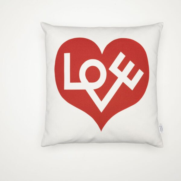 Graphic Print Pillows: Love