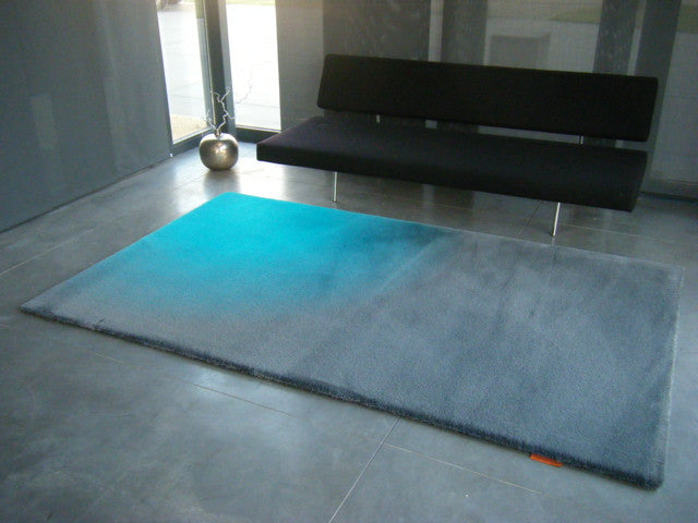 Cameleon Rug - blue and grey Cameleon Rug - blue and grey