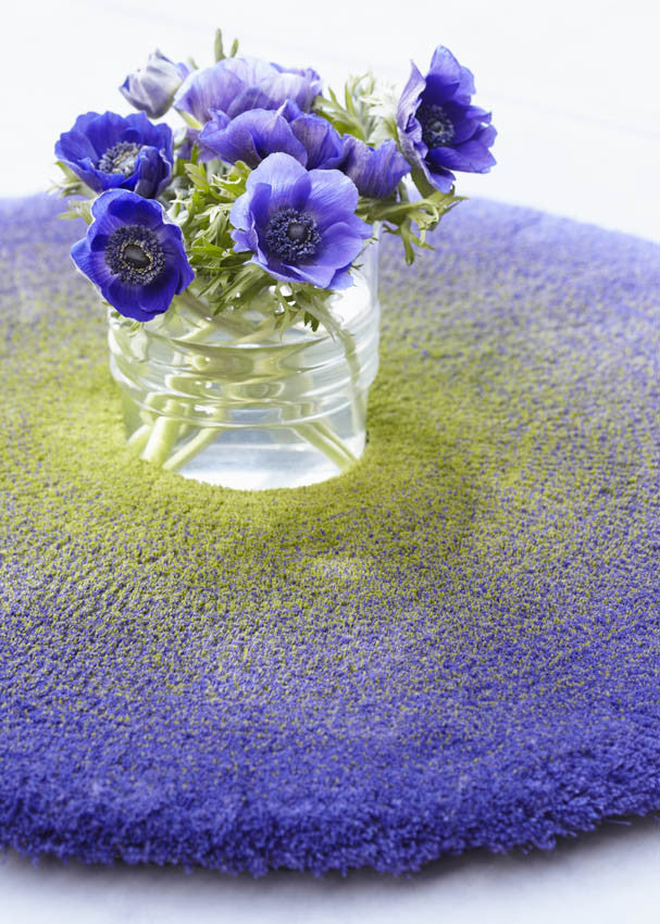 Cameleon Rug - blue/purple and green Cameleon Rug - blue/purple and green
