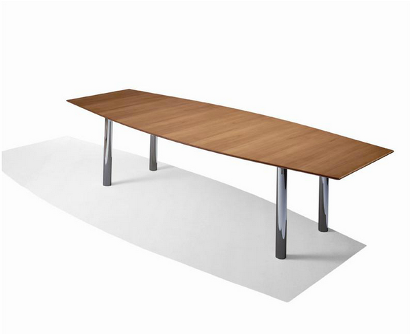 Florence Knoll Boat-Shaped Table Desk