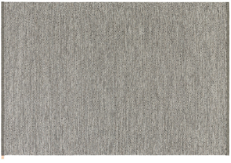 Kasthall Goose Eye Icon Rug - Soho, grey and white