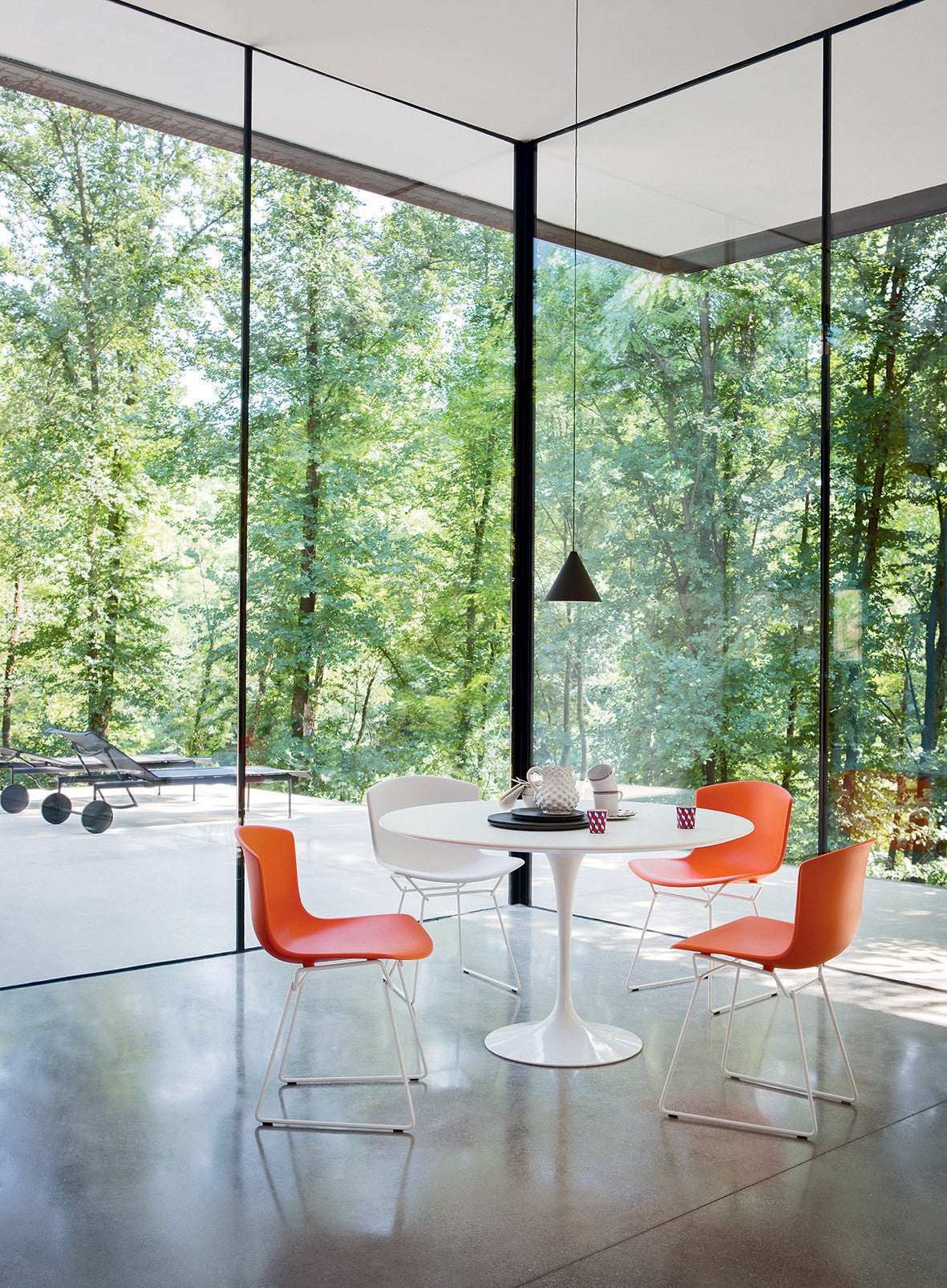 Bertoia Plastic Side Chair