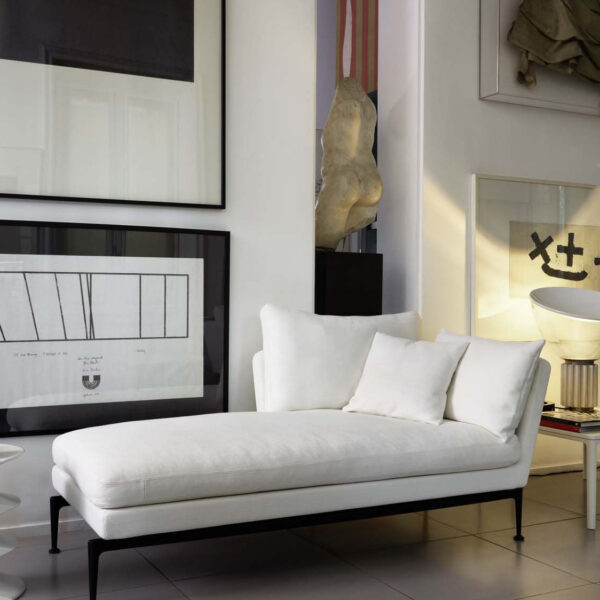 Suita Chaise Longue small white