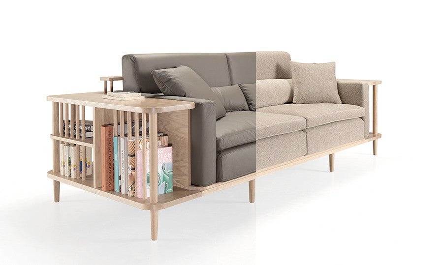 wewood-teoman-sofa-scaffold-oak-frame-brown-peanut-fabric-white-fabric wewood-teoman-sofa-scaffold-oak-frame-brown-peanut-fabric-white-fabric