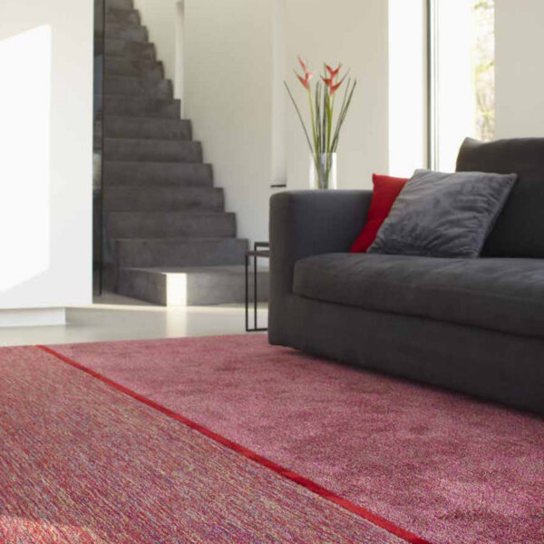 Carpet Sign Connect Rug, red colours