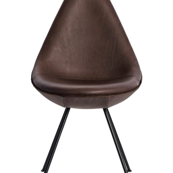 Drop Chair Fully Upholstered, brown leatherdrop-chair-fully-upholstered-brown-leather