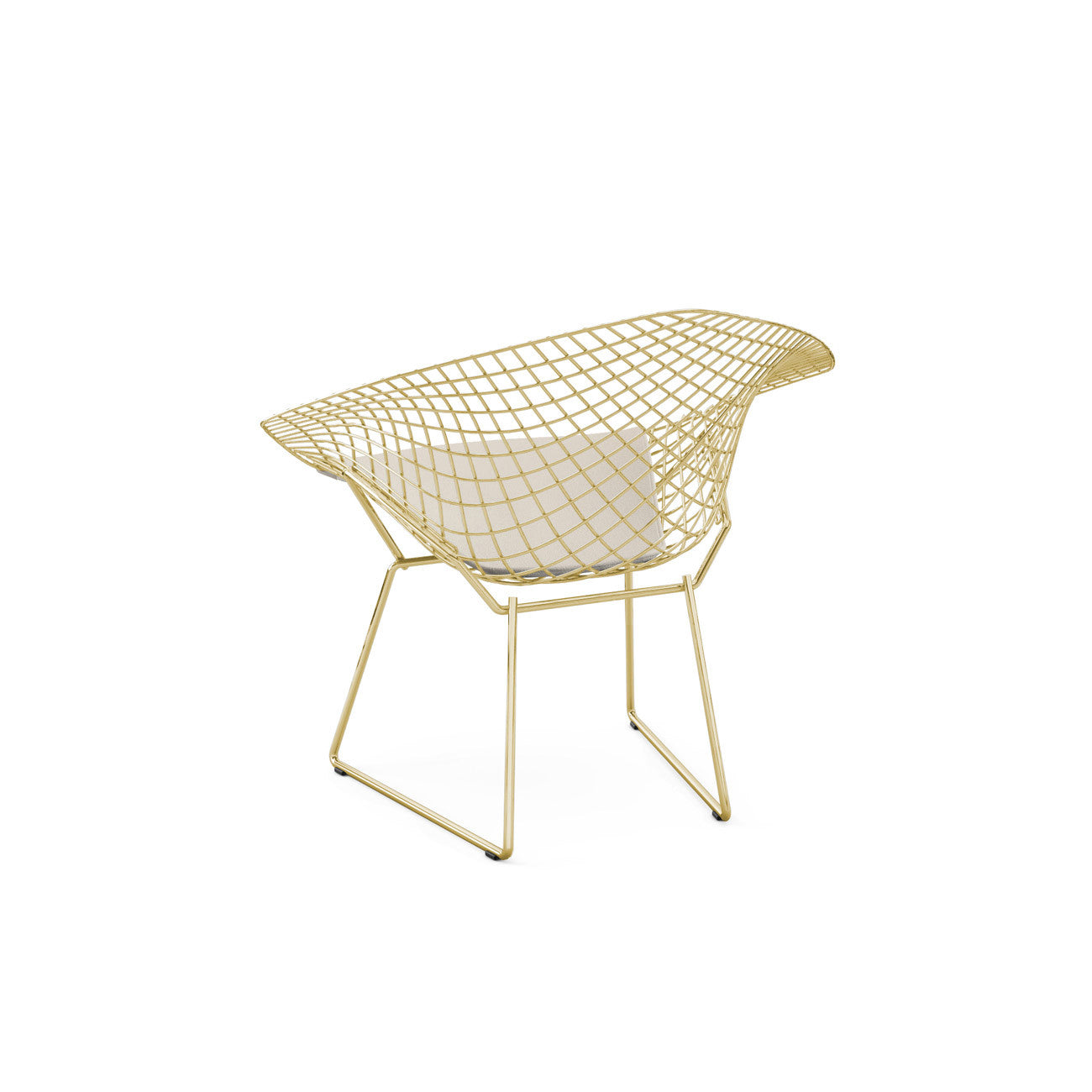 Bertoia Diamond Armchair Gold Plated