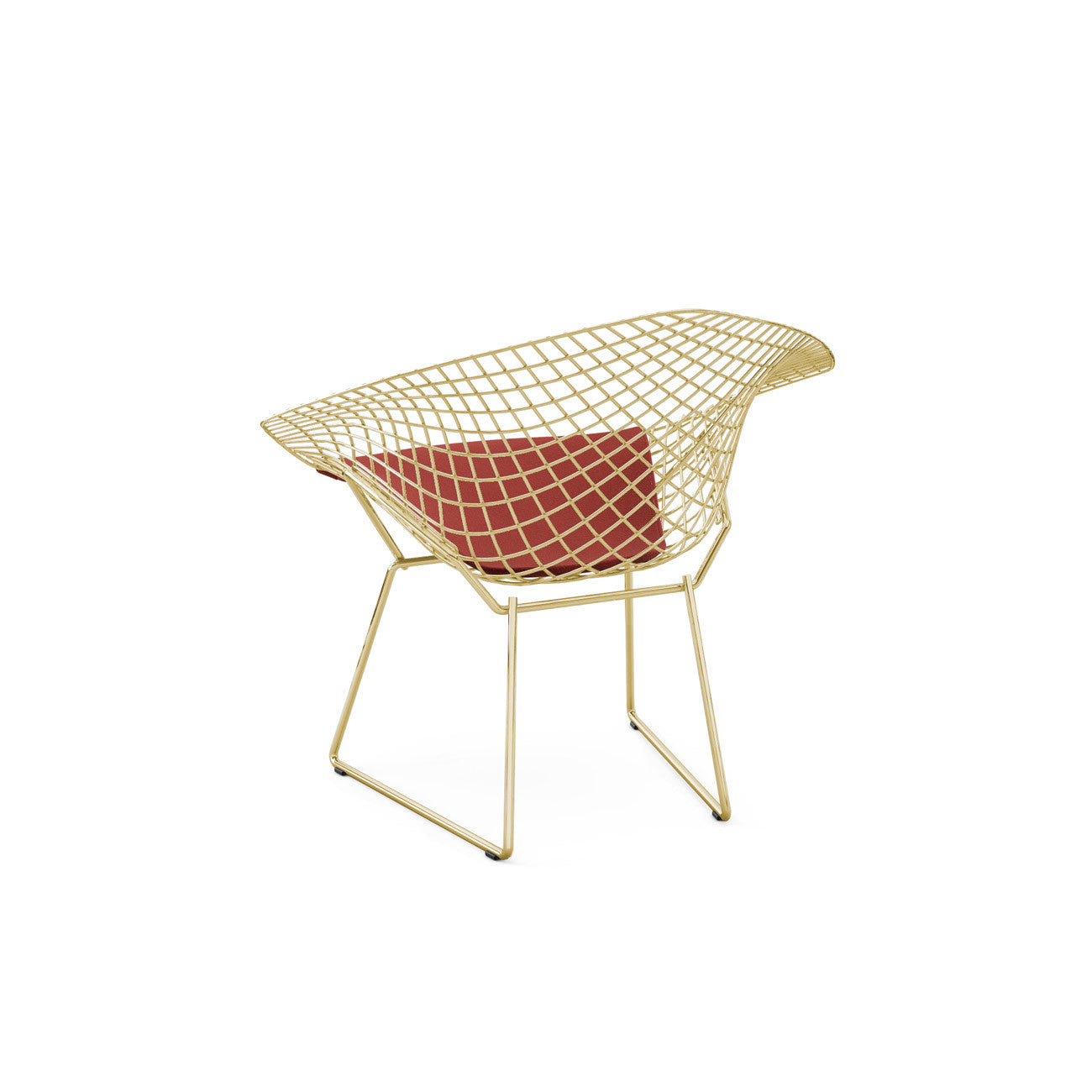 Bertoia Diamond Armchair Gold Plated