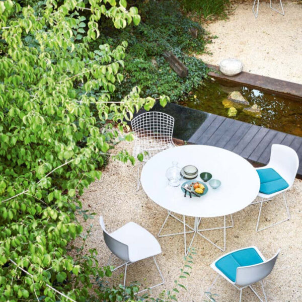 Paperclip Table Outdoor, white