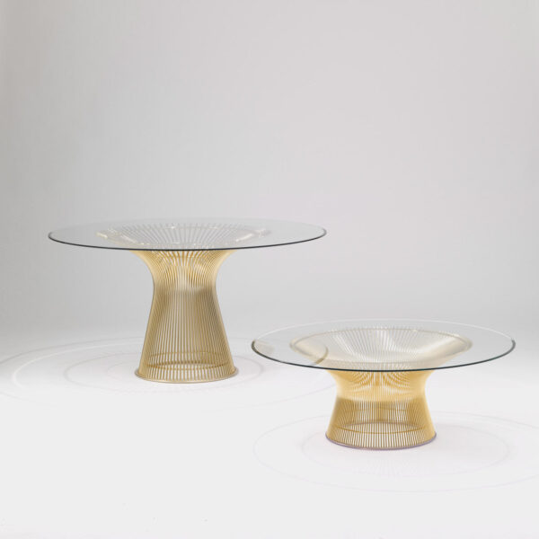 Platner Dining Table Gold Plated