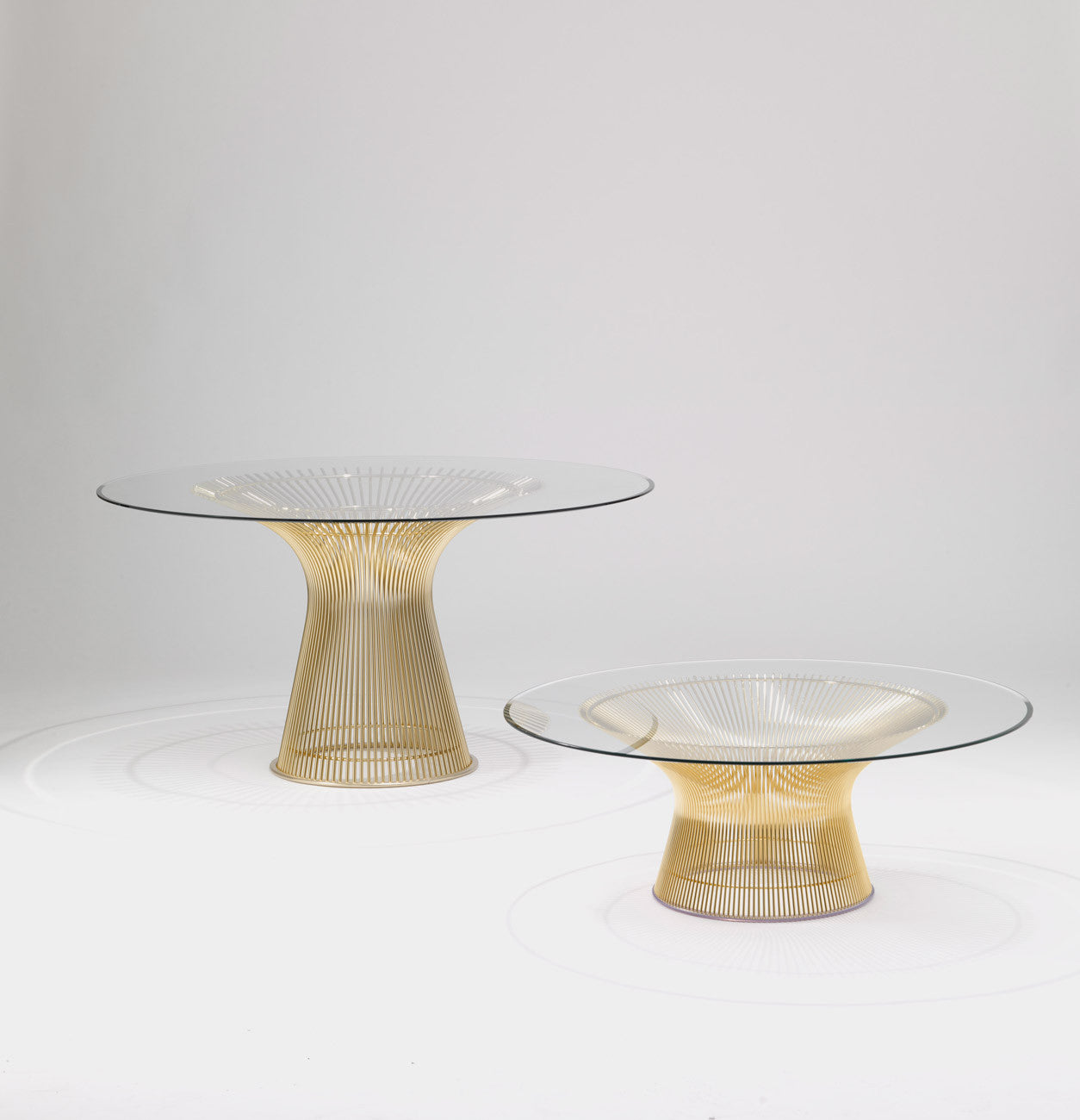 Platner Dining Table Gold Plated