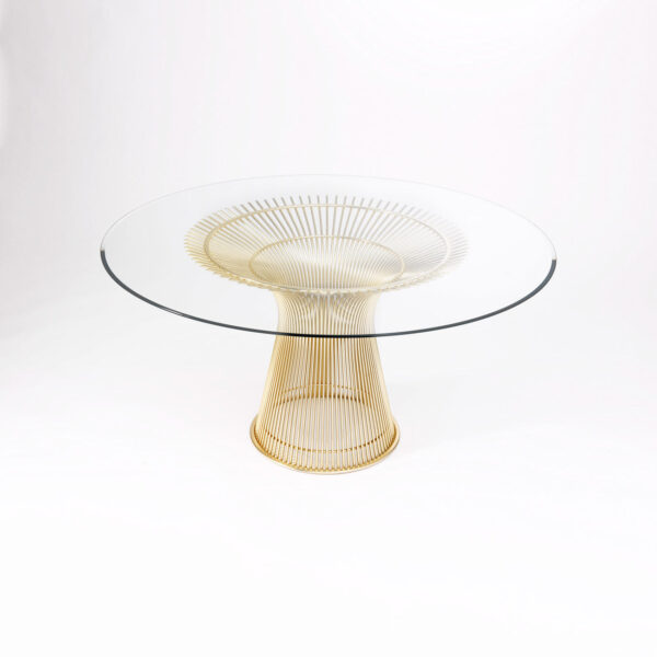 Platner Dining Table Gold Plated