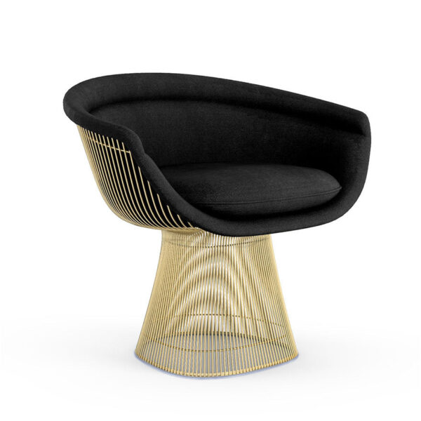 Platner Lounge Chair Gold Plated Finish