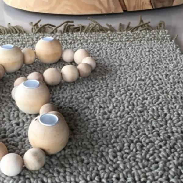 Carpet Sign Chalet Rug, light grey and brown