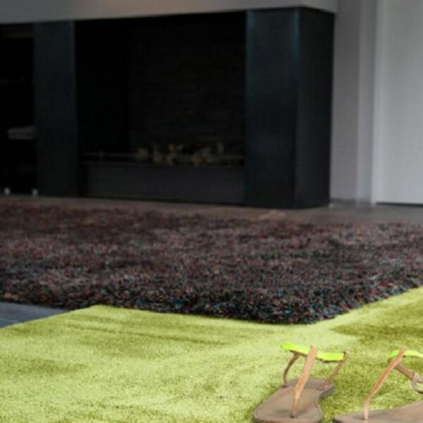 Carpet Sign Metropolis Uni Rug, green