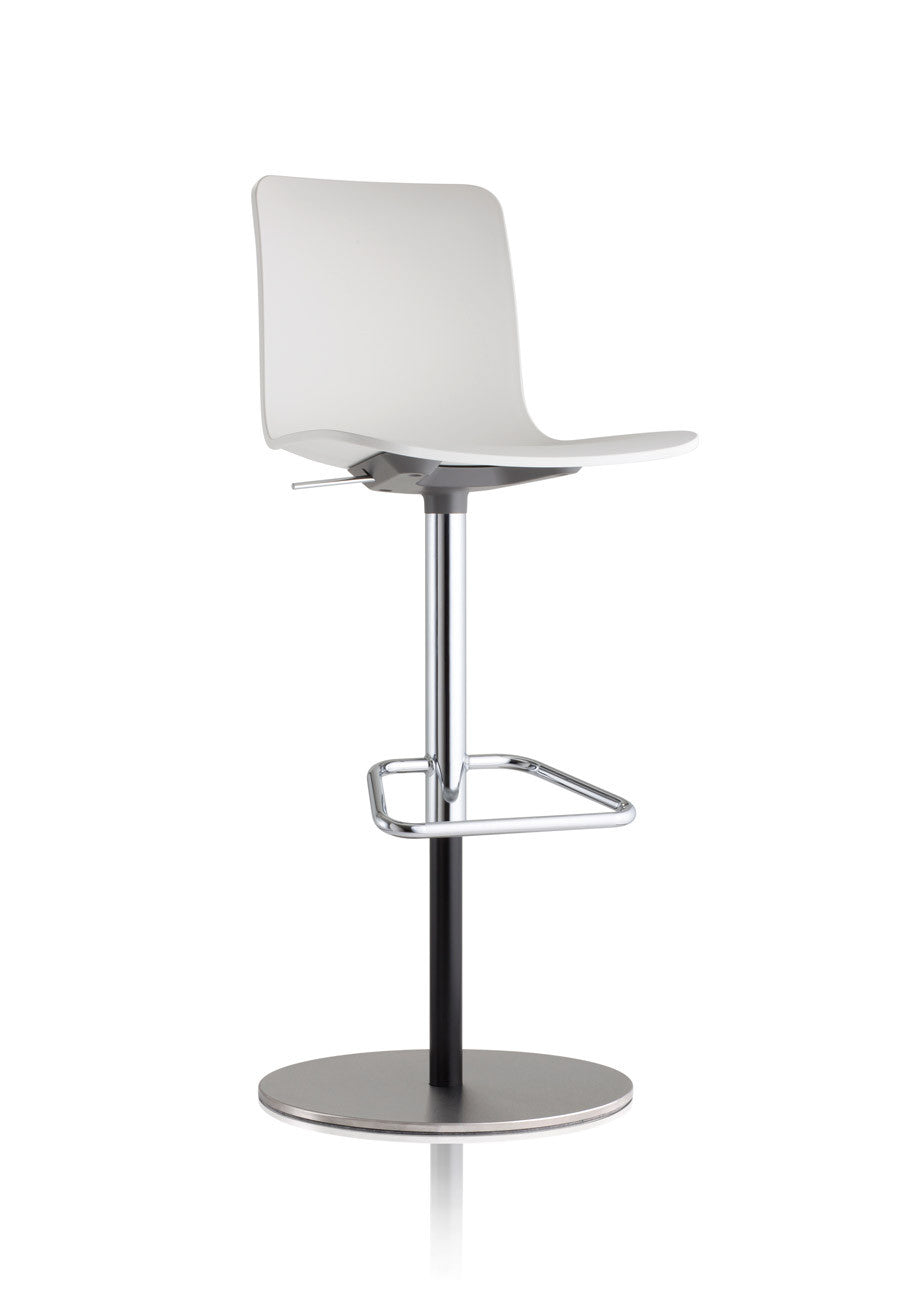 HAL Barstool, white shell